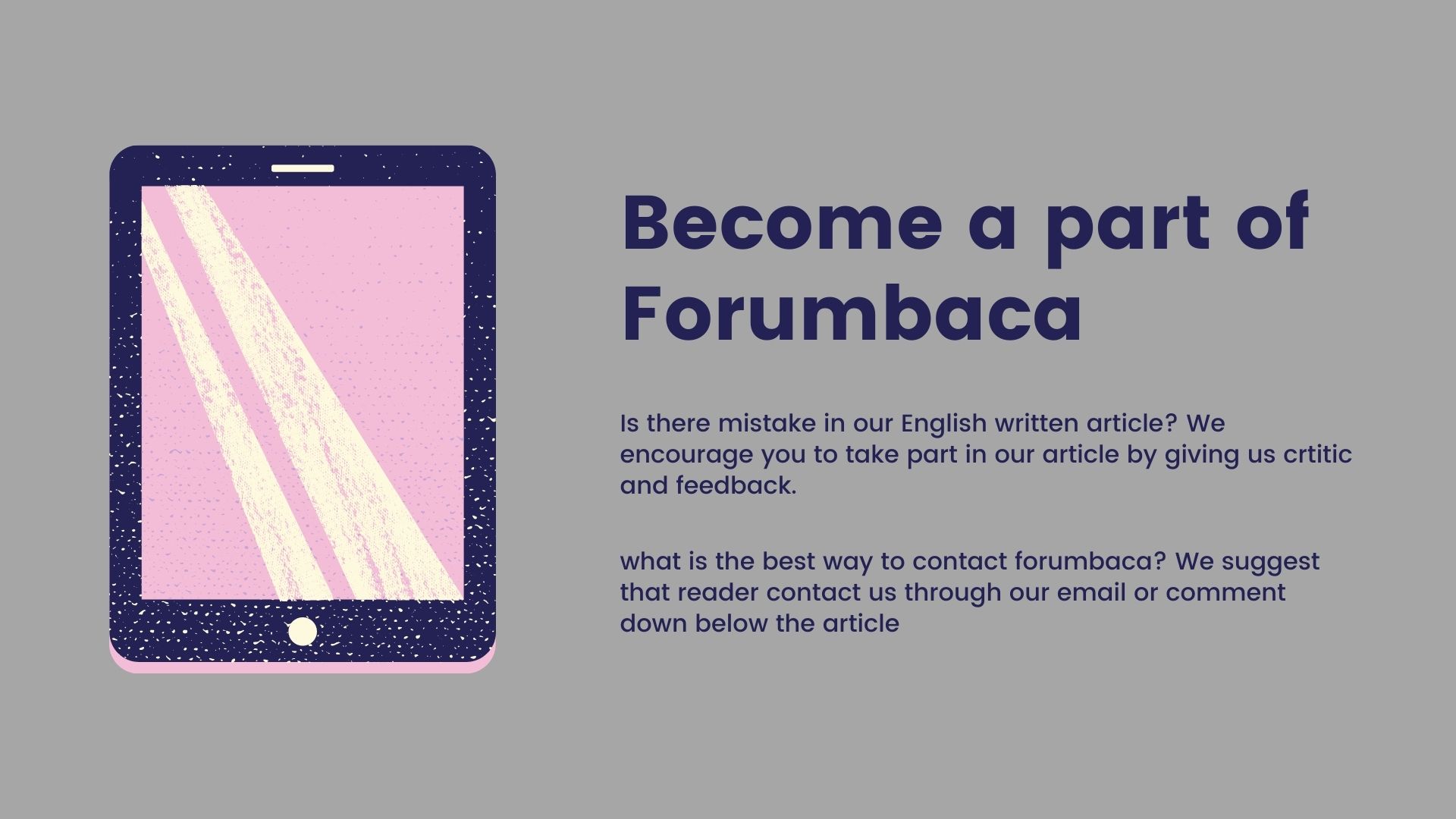 Forumbaca English Slide 3